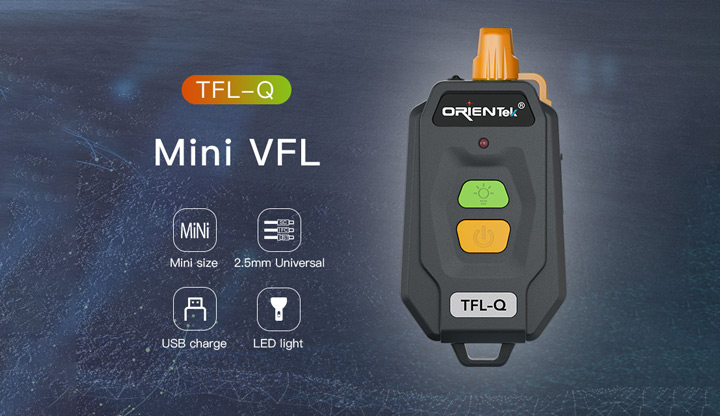 Orientek mini visual fault locator TFL-Q  will be listed