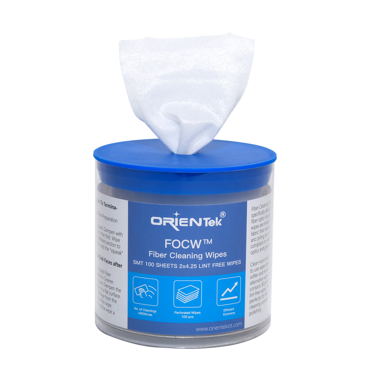 FOCW Fiber Cleaning Wipes