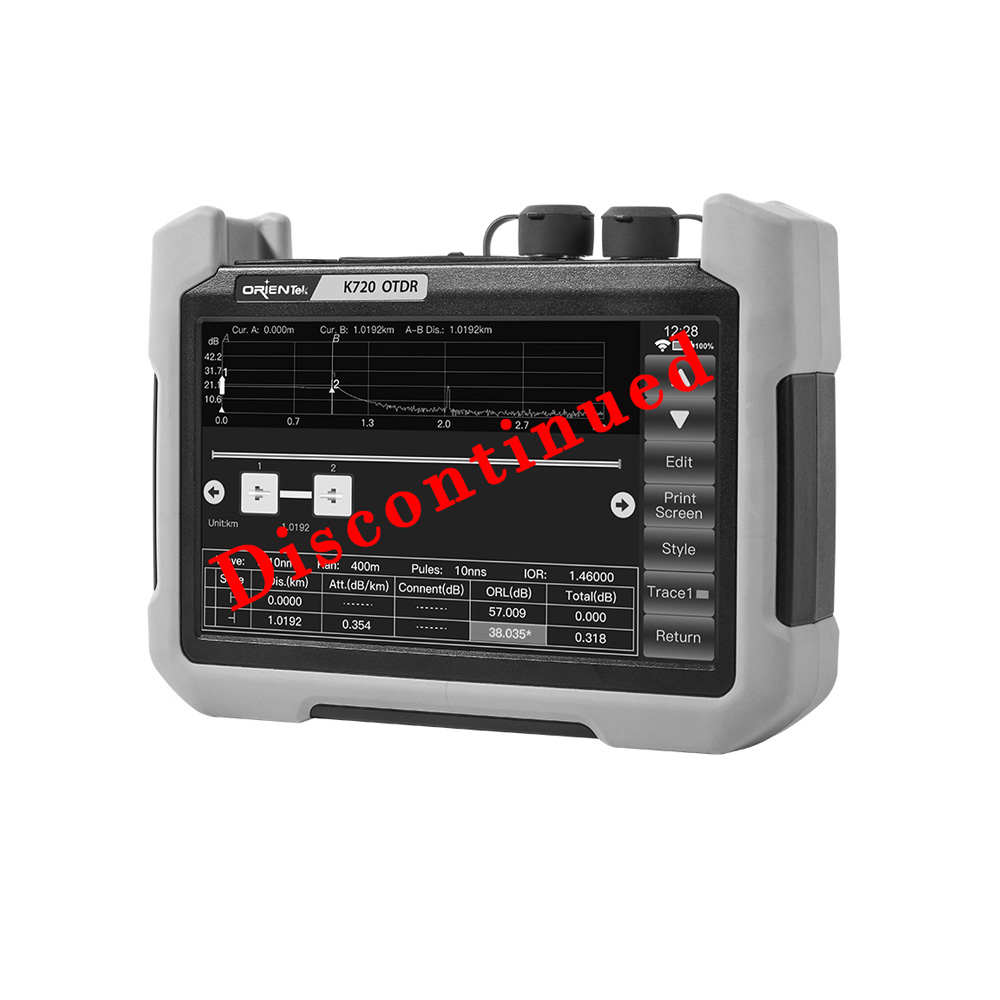 K720 All-in-1 All Fiber OTDR