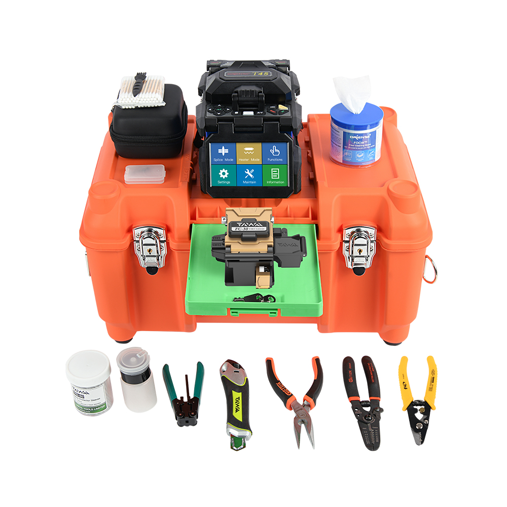 Single Fiber optic fusion splicer